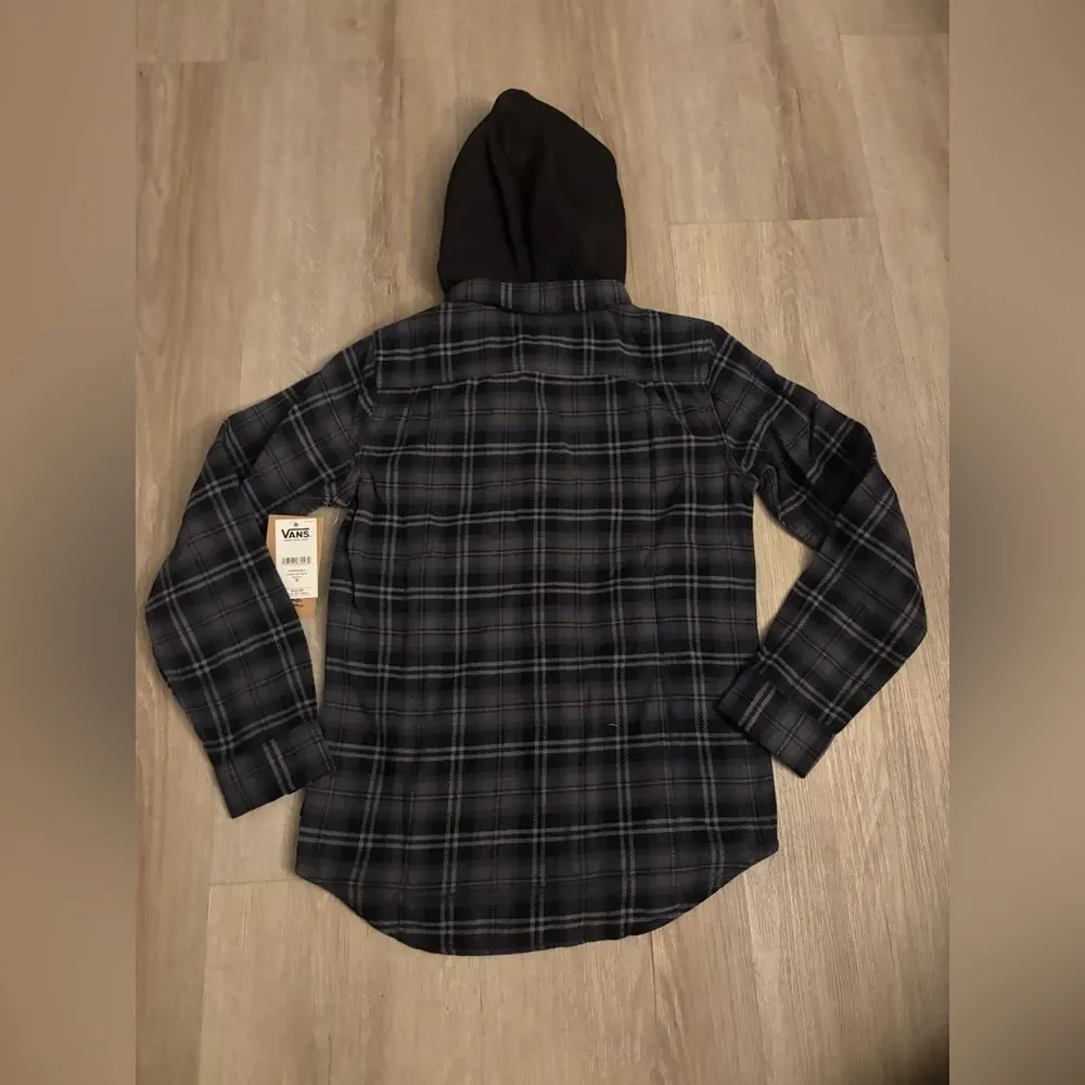Vans boys plaid